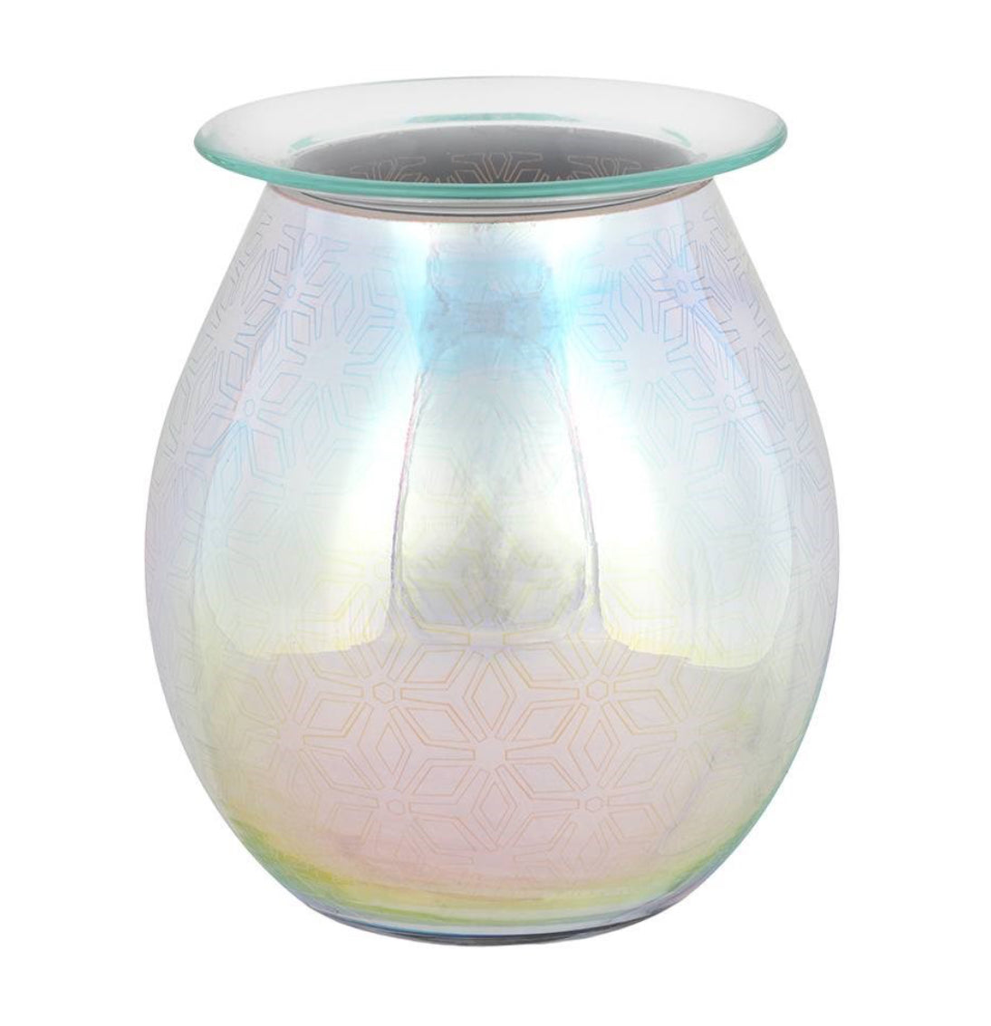 3D geometric flower electric burner